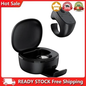 Fingertip Remote Control Bluetooth-Compatible 5.3 for Smartphones (Black) - Zdjęcie 1 z 7