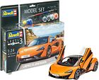 Revell, Model Set Mclaren 570S With Leather Paint To Assemble ,Scale 1/24,