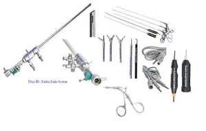 Hysteroscopy 4mm Operative Sheath 5Fr Scissor 2 Electrodes 2 Forceps 2 Cable 8Pc - Picture 1 of 12