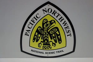 LETRERO ESMALTADO HORNEADO PACIFIC NORTHWEST NATIONAL NATIONAL. Como nuevo de lote antiguo. PESADO. - Imagen 1 de 2