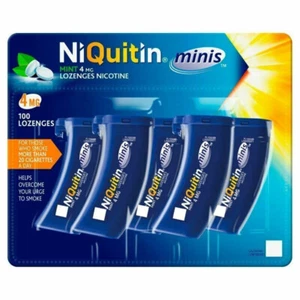NiQuitin Mini Mint Lozenges – 4 mg - 100 Minis good expiry - Picture 1 of 1