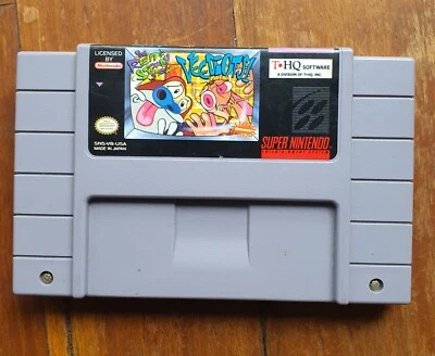 Ren and Stimpy - Veediots Snes Super  Nintendo NTSC - Free Shipping  - Image 1 of 3