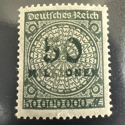 Germany Stamp Deutsches Reich 50 Millionen Mark 1923 - Image 1 of 2