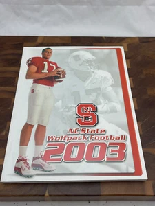 North Carolina NC State Wolfpack 2003 Football Media Guide Programm Philip Rivers - Bild 1 von 4
