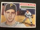 1956  Topps Baseball Card #94 Ron Kline Pittsburgh Pirates Punch Hole Free Ship!