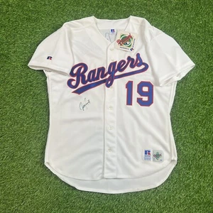 Juan Gonzalez Texas Rangers Russell Athletic Authentic Signed Jersey Size 48 - Picture 1 of 15