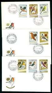 1966 Birds,Songbirds,Music,Singvögel,Oiseaux,Uccelli,Aves,Romania,Mi.2500,FDC - Picture 1 of 2