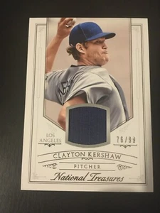 CLAYTON KERSHAW 2015 PANINI NT RELIC /99 BASEBALL KARTE #116 LOS ANGELES DODGERS - Bild 1 von 2