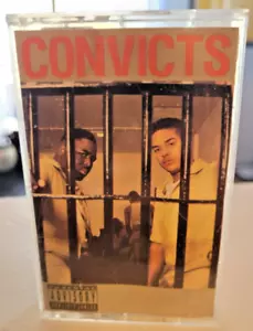 VTG OG Convicts Cassette Tape 1991 Big Mike 3-2 1991 Rap-a-Lot Houston TX OOP - Imagen 1 de 2