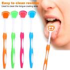 Skrobak do czyszczenia języka świeżego oddechu 4-pak Higiena jamy ustnej Narzędzie do pielęgnacji zębów