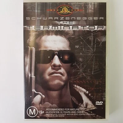 The Terminator DVD Classic Action Film Movie Arnold Schwarzenegger Biehn PAL 4 - Image 1 of 3