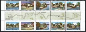 2003 Australia SG# 2311/15 Murray River Shipping gutter strip of 10 mint MUH MNH - Picture 1 of 1