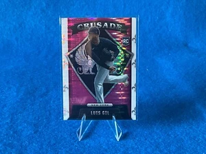 LUIS GIL RC 2022 Chronicles Crusade #7 Pink Pulsar PRIZM Rookie Card NY Yankees - Picture 1 of 2