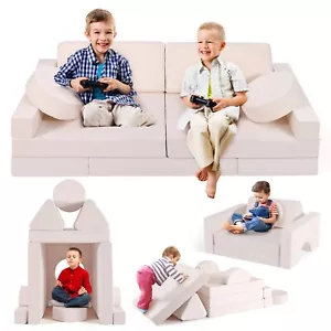 1,5M Spielsofa Modulsofa Spielmöbel Modulares Kindersofa Familienmöbel Bausteine - Bild 1 von 15