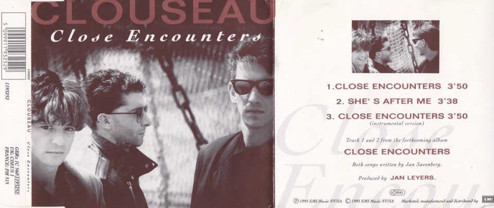 Clouseau - Close Encounters  (3 Track Maxi CD) - Bild 1 von 1