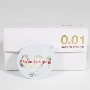 Sagami Original 001 Japan 0,01 mm Ultradünne Kondome (1 Stück) NonLate #A2 - Bild 1 von 3