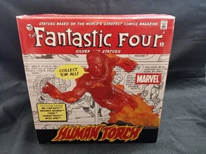 Fantastic Four Human Torch Estatua Edad de Plata Marvel 589/5000 - Imagen 1 de 5