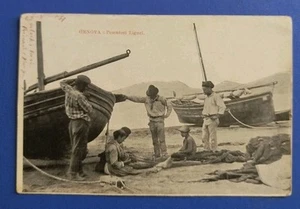 1904 Genova - pescatori liguri - costumi popolari - Picture 1 of 2