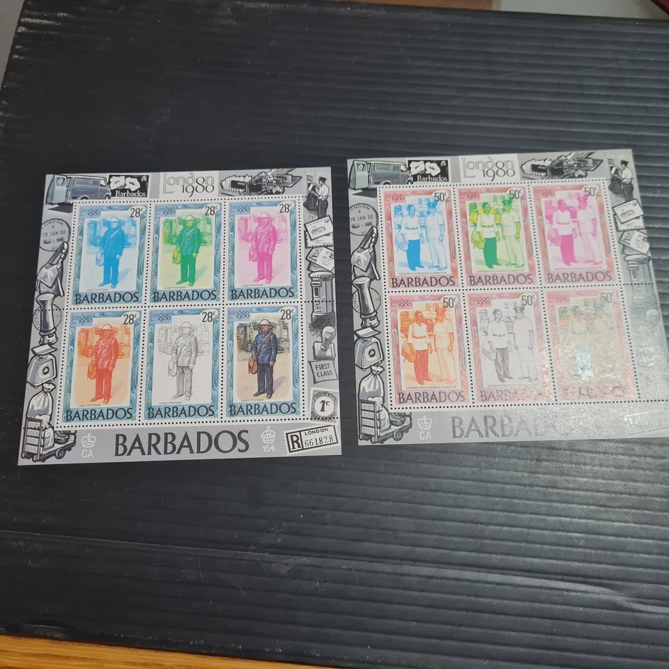 BARBADOS 1980 SG MS659 LONDRES 80 MNH Foto 1 de 1