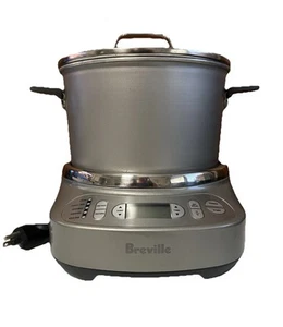 Breville BEG800 SILUSC The One Precision Egg Poacher Cooker Sous Silver - Foto 1 di 11