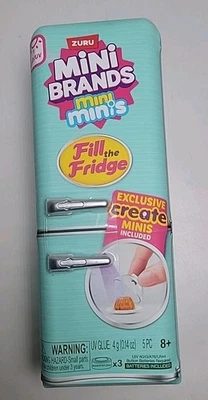 Игровой набор ZURU Mini Brands Fill the Fridge ЗАПЕЧАТАННЫЙ - ДОСТАВКА СЕЙЧАС - Изображение 1 из 4