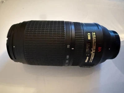 Nikon 70-300mm f/4.5-5.6G ED IF AF-S VR Nikkor Zoom Lens for Nikon Digital... - Image 1 of 4