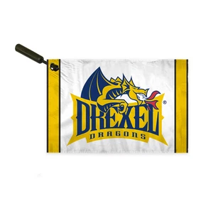 Drexel University Dragons DU College Swirler Flag, Dragons Merch - Picture 1 of 5