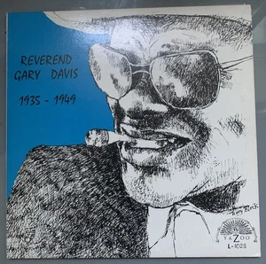 Reverend Gary Davis – 1935-1949 LP Compilation US 1989 Repress Yazoo L-1023 Ex - Picture 1 of 6