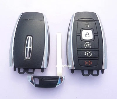 OEM LINCOLN MKZ MKC MKX CONTINENTAL proxy keyless entry remote key fob WORN - Image 1 of 4