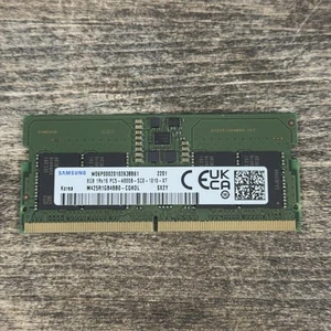 Samsung 8GB 1Rx16 PC5-4800B S0DIMM Laptop Memory P/N: M425R1GB4BB0-C0K0L Tested - Picture 1 of 2