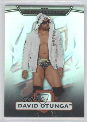 2010 Topps Platinum WWE Rainbow David Otunga #52 Rookie RC - Image 1 of 2