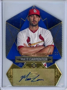 Matt Carpenter 2014 Topps Supreme Stlying Blue Auto /20 SS-MCR Cardinals - Picture 1 of 2