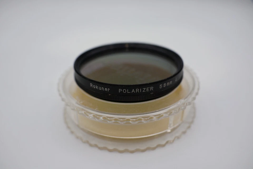 58mm Rokunar Circular Polarizer Camera lens - Made in Japan- Dut's Deals - Image 1 of 4