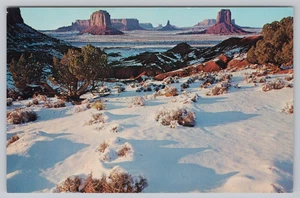 Postkarte Monument Valley im Winter Arizona AZ - Bild 1 von 2