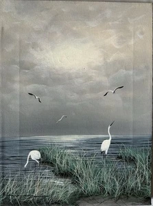 Original Coastal Marsh Painting is a signed artwork by Edmonson. - Picture 1 of 2