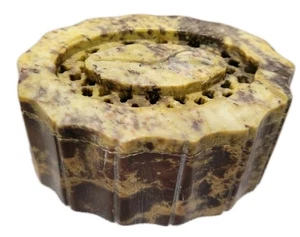 Räuchergefäß aus geschnitztem Stein - Bild 1 von 3