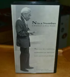 N Is A Number A Portrait Of Paul Erdos VHS Mathematics Mathematician Documentary - Picture 1 of 2
