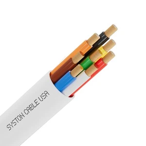 Cable de control de seguridad para estación antirrobo alarma contra incendios Syston 18/8 cable-CL3R trenzado - Imagen 1 de 13