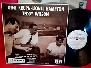 Ene Krupa Lionel Hampton Teddy Wilson LP 1956 UK First Pressing Mint - Picture 1 of 2