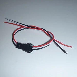 JST SM Stecker & Buchse mit 13 cm Kabel – 3-Pin Connector für RGB-LED-Streifen - Bild 1 von 5