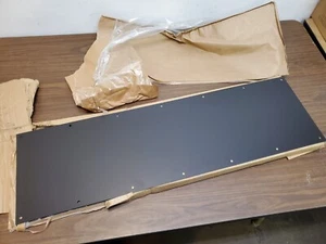 Rockwood K1050 BSP 10 34 Door Kick Plate, Black Suede Powder Coat SS 10 x 34 New - Picture 1 of 7
