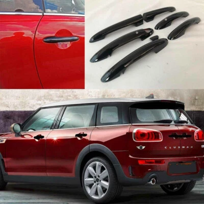 MANIGLIA PORTA PANNELLI NERO LUCIDO per KEYLESS GO MINI CLUBMAN F54 4 PORTE - Immagine 1 di 4