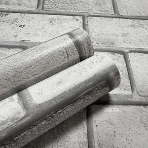 Simon&Siff Brick Peel and Stick Wallpaper Removable Vintage Contact Paper - Picture 1 of 16