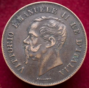 Italia 5 céntimos 1861 M (J0107) - Imagen 1 de 2