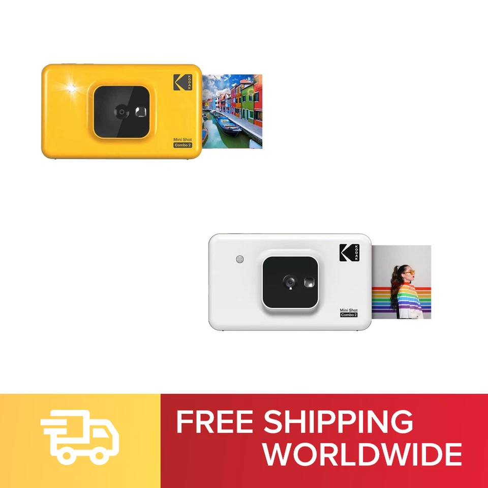 Nuevo Smartphone Kodak C210G Cámara Instantánea Impresora MiniShot Combo 2 Impresión Rápida Foto 1 de 1