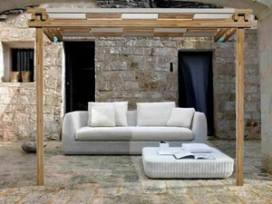 Pergola giardino ADDOSSATA in Legno impregnato - 300x300x240h cm - pali 9x9 cm - Bild 1 von 3