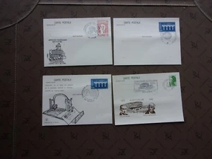 FRANCE  - 4 cartes entier (B50) - Foto 1 di 2