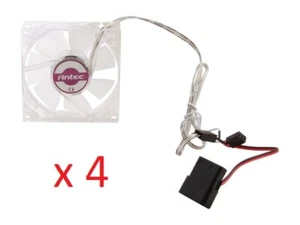 4 x ANTEC Cooling Fan PRO 80MM 30DbA - Prise 3 pins ou 4 pins - Afbeelding 1 van 1