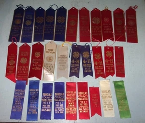 30 cintas vintage de Douglas County Colorado Fair & Track Meet años 50 4-H - Imagen 1 de 8