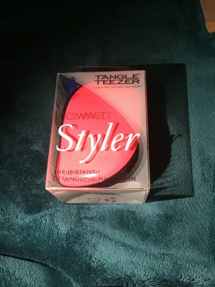 ORIGINAL TANGLE TEEZER ROSA COMPACT STYLER HAARBÜRSTE NEU OVP l 🌹🌺🌸 - Bild 1 von 1